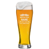 Bayern Weizen Bier Glas mit individueller Vatertags Gravur