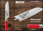 Kochmesser "Santoku 18 cm" zur persönlichen Gestaltung