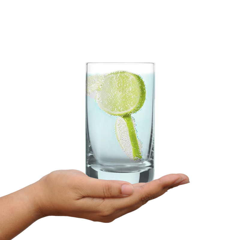 Convention Wasserglas liegt perfekt in der Hand