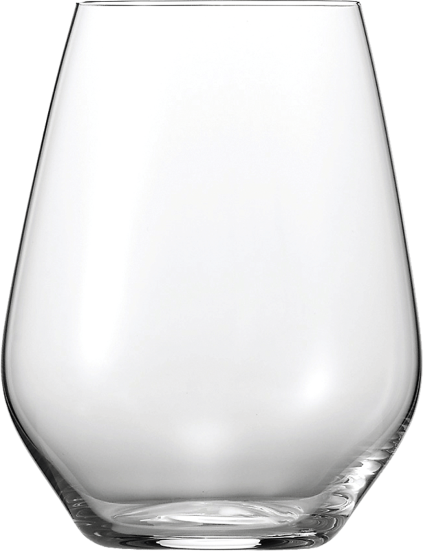 Leeres Authentis glas zur Gravur