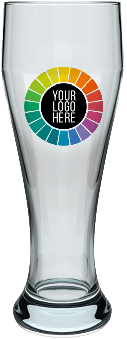Bierglas Druck: Logo & Text Ihrer Wahl