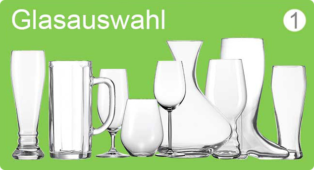 Jetzt Glas auswählen so funktioniert die Glas-Gravur