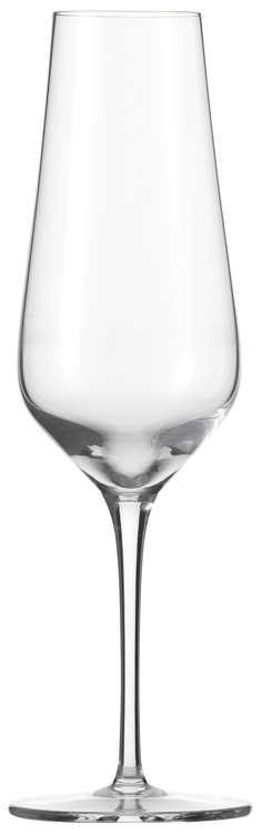 Leeres Fine Sektglas