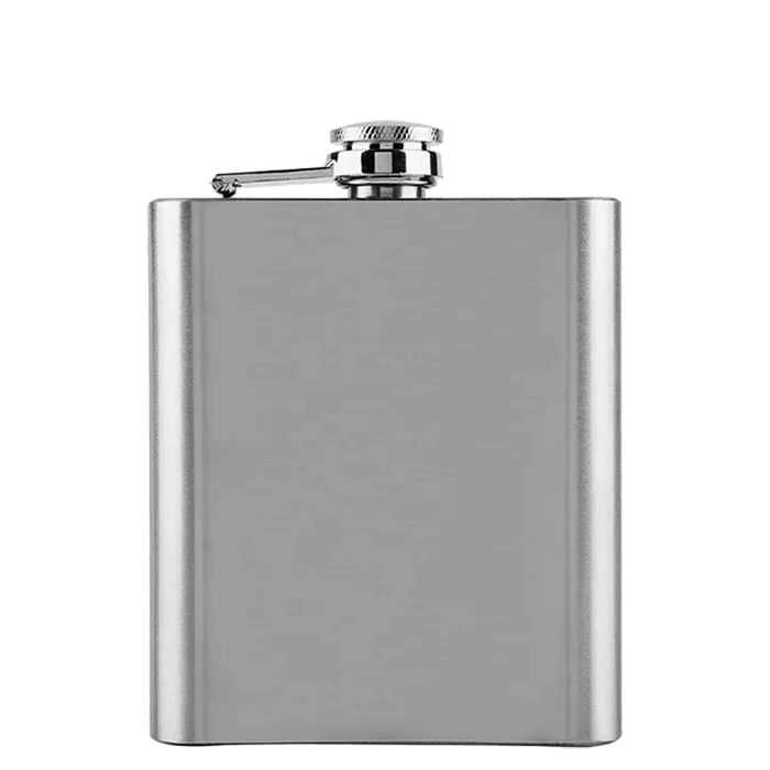 Edelstahl Flachmann 0,2l