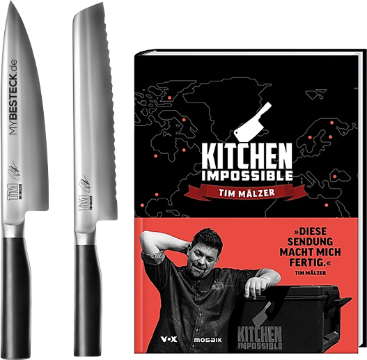 Kochmesser "Kamagata Monster-Set" zur persönlichen Gestaltung