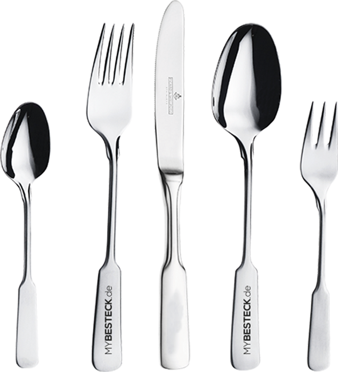 Picard & Wielpütz Besteckset Spaten zur Gravur