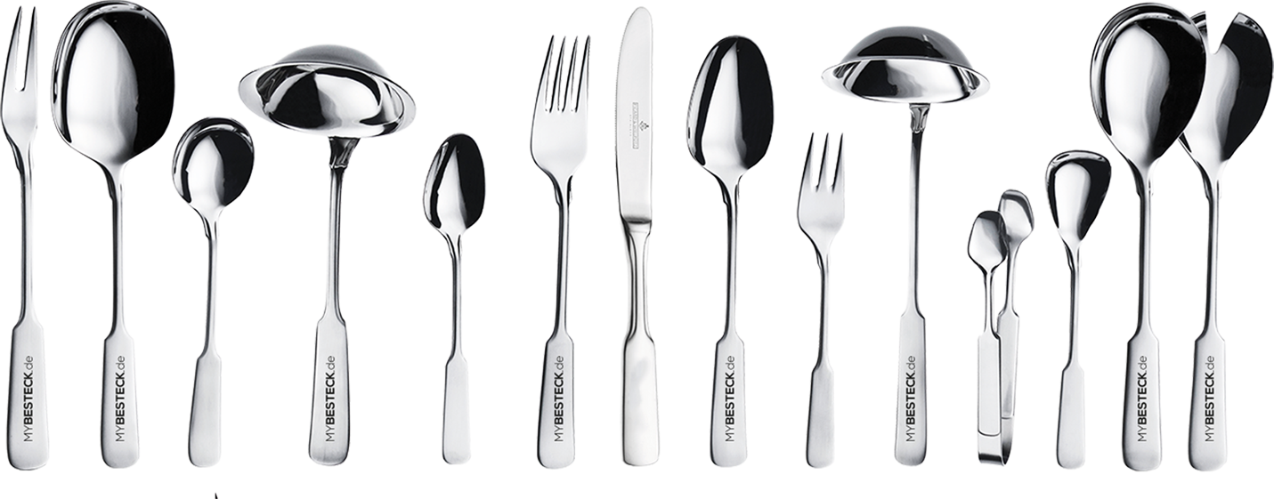 Picard & Wielpütz Besteckset Spaten zur Gravur