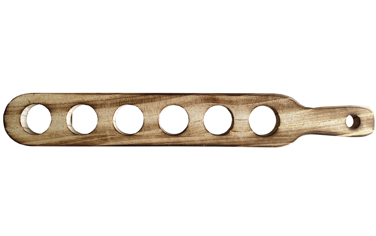 Schnapsträger mit 6 Gläsern mit individueller Gravur